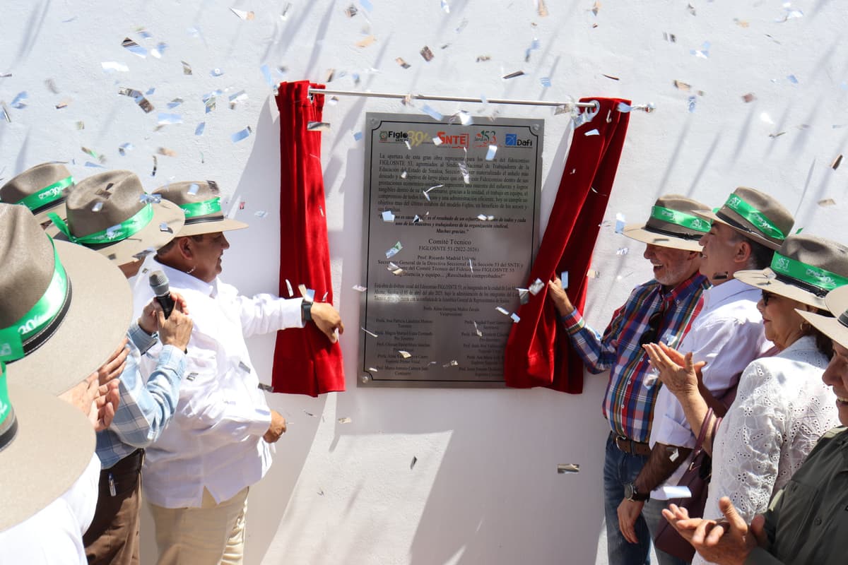 Inauguración de “Jardín 53 Campestre Maestro” en Los Mochis